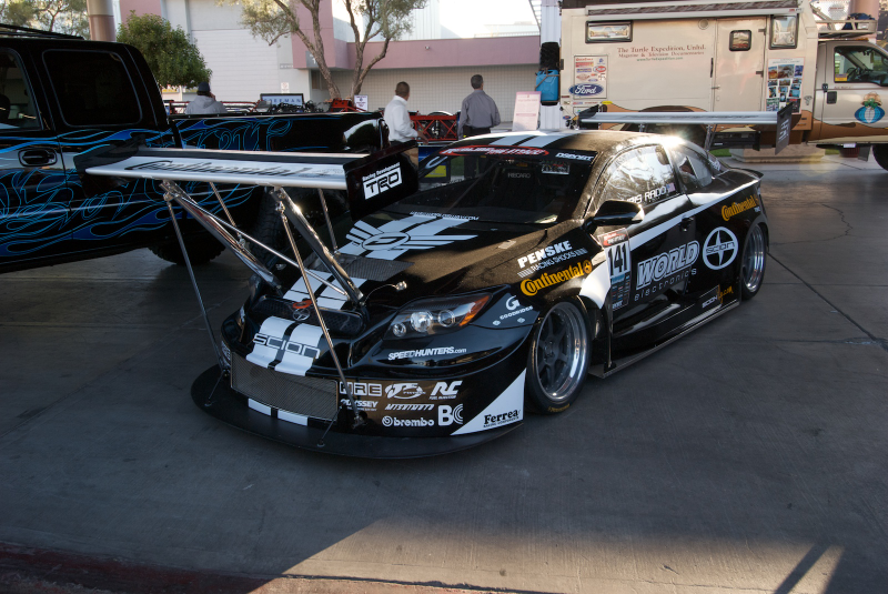 Illustration for article titled Huge Front Wing Compensates For Scion tC’s FWD